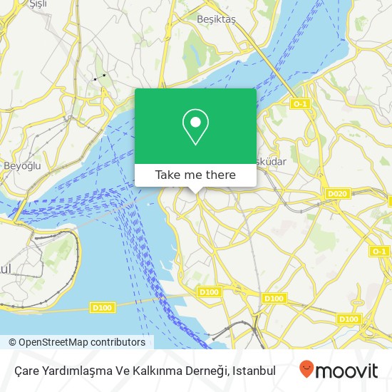 Çare Yardımlaşma Ve Kalkınma Derneği map