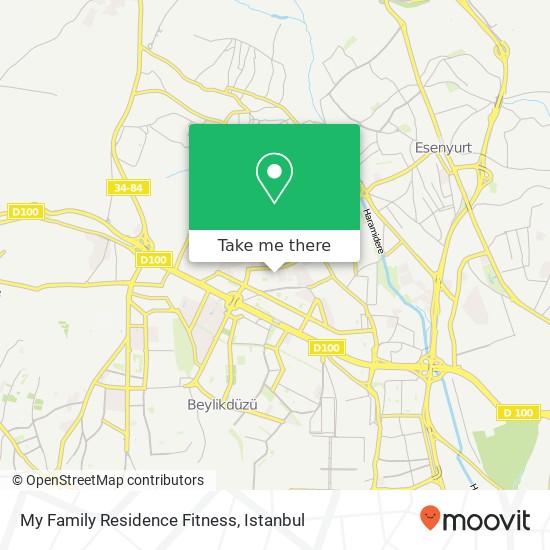 My Family Residence Fitness map