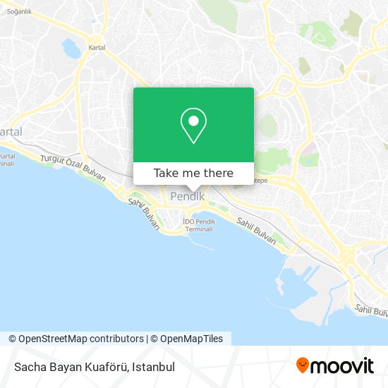 Sacha Bayan Kuaförü map