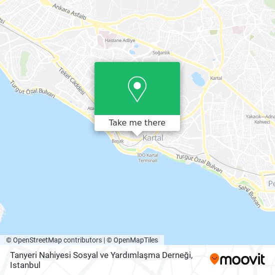 Tanyeri Nahiyesi Sosyal ve Yardımlaşma Derneği map