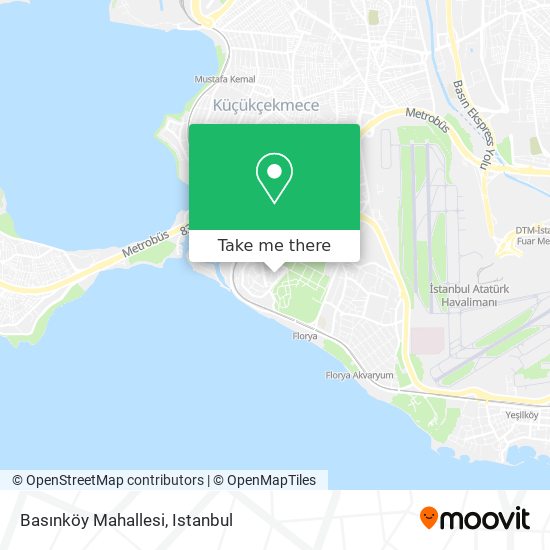 Basınköy Mahallesi map