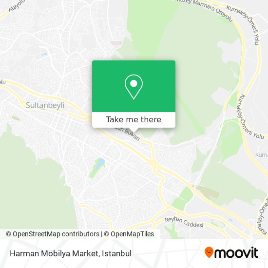 Harman Mobilya Market map