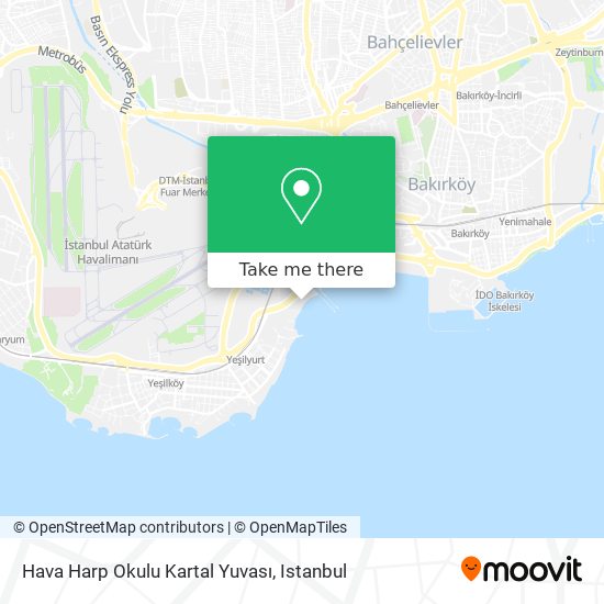 Hava Harp Okulu Kartal Yuvası map