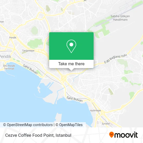 Cezve Coffee Food Point map