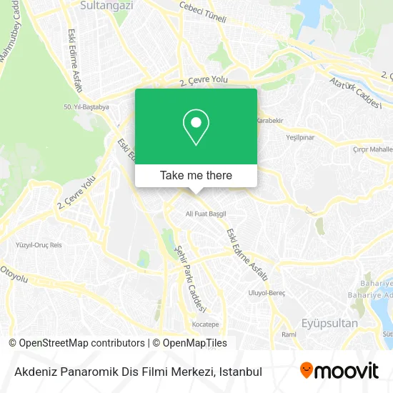 Akdeniz Panaromik Dis Filmi Merkezi map