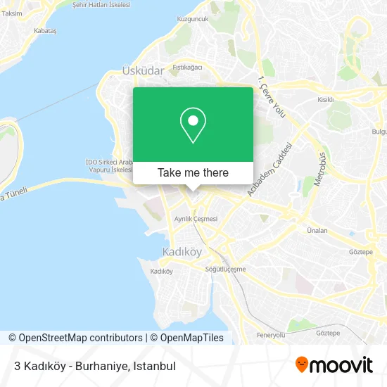 3 Kadıköy - Burhaniye map