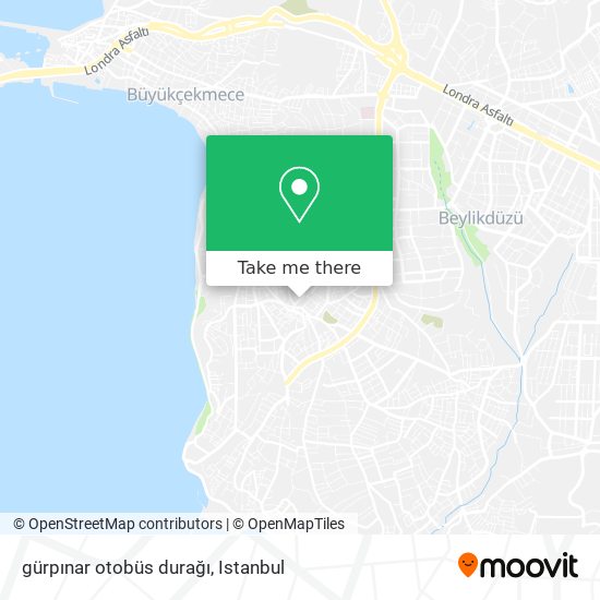 gürpınar otobüs durağı map