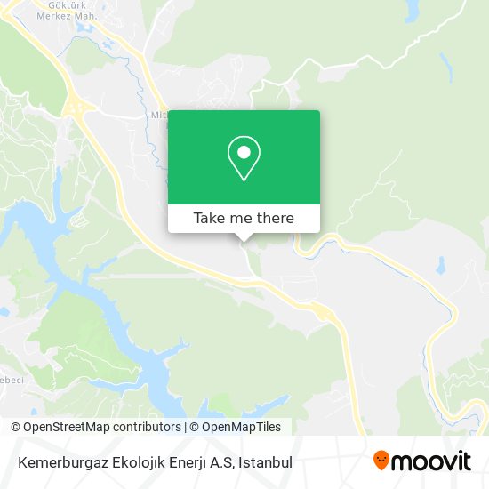 Kemerburgaz Ekolojık Enerjı A.S map