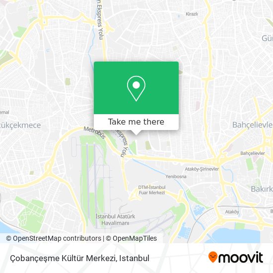 Çobançeşme Kültür Merkezi map