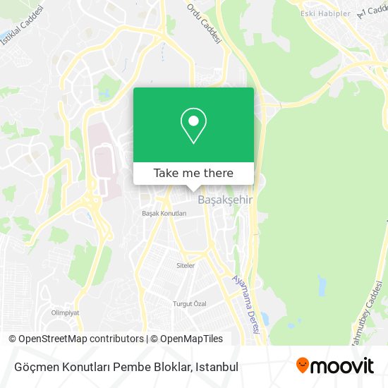 Göçmen Konutları Pembe Bloklar map