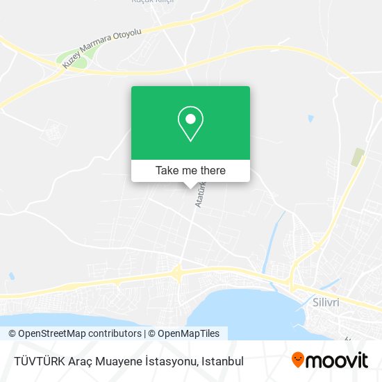 TÜVTÜRK Araç Muayene İstasyonu map