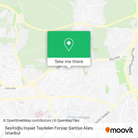 Seyitoğlu İnşaat Taşdelen Foryap Şantiye Alanı map
