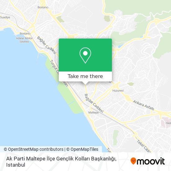 Ak Parti Maltepe İlçe Gençlik Kolları Başkanlığı map