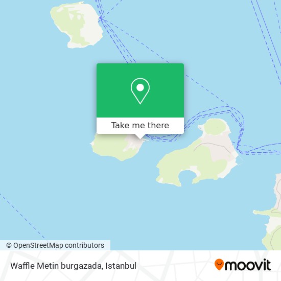 Waffle Metin burgazada map