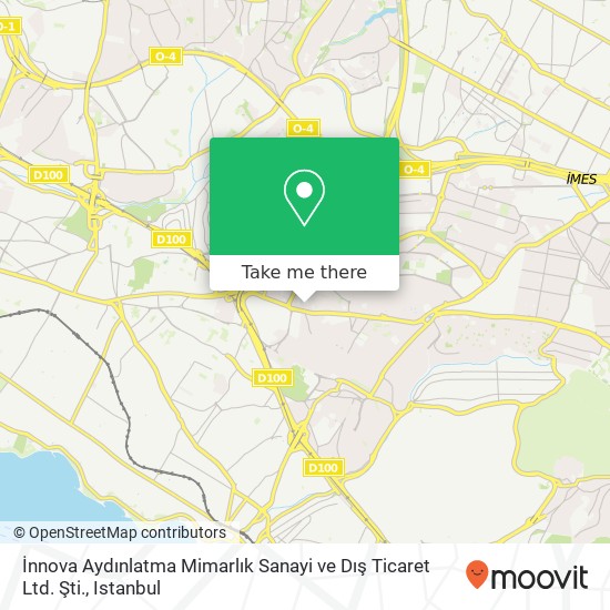 İnnova Aydınlatma Mimarlık Sanayi ve Dış Ticaret Ltd. Şti. map