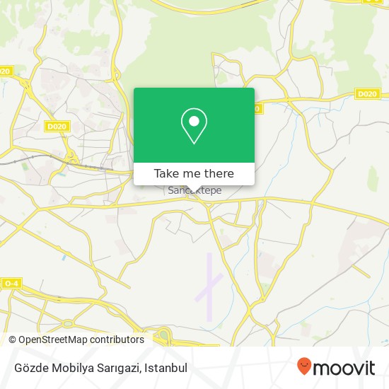 Gözde Mobilya Sarıgazi map