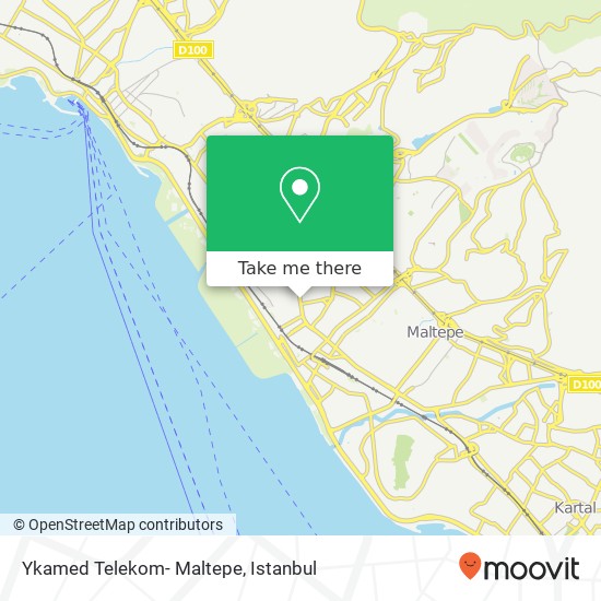 Ykamed Telekom- Maltepe map