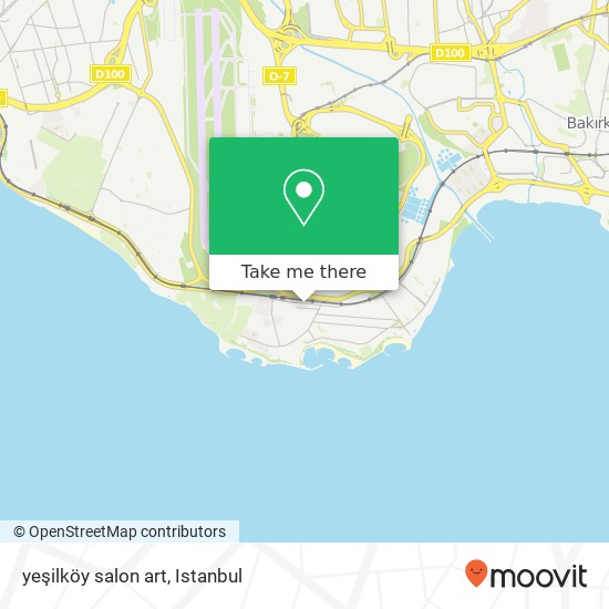 yeşilköy salon art map