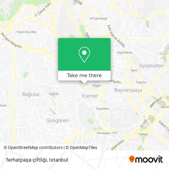 ferhatpaşa çiftliği map