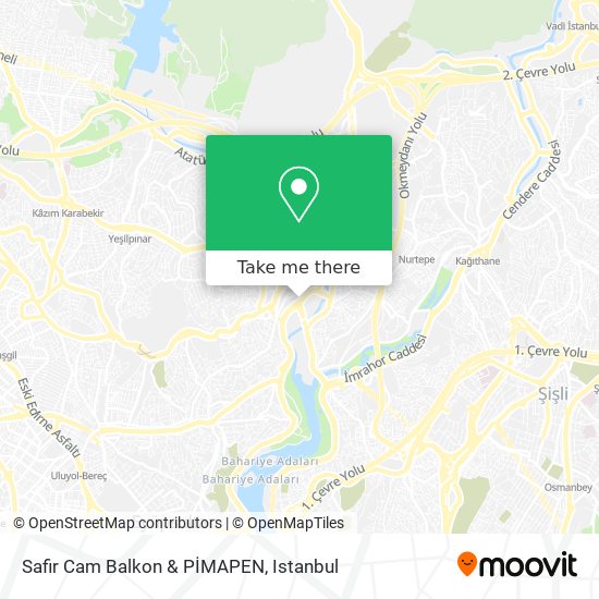 how to get to safir cam balkon pimapen in eyup by bus metro or cable car