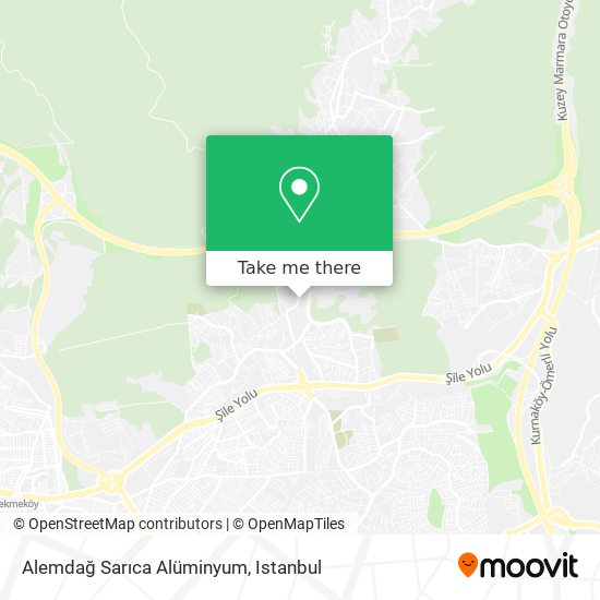Alemdağ Sarıca Alüminyum map