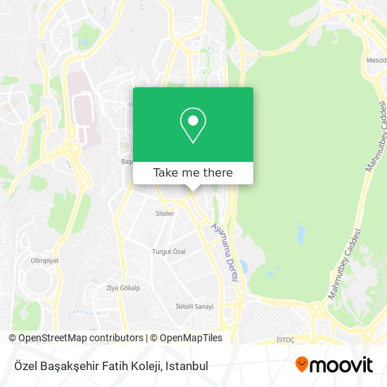 Özel Başakşehir Fatih Koleji map
