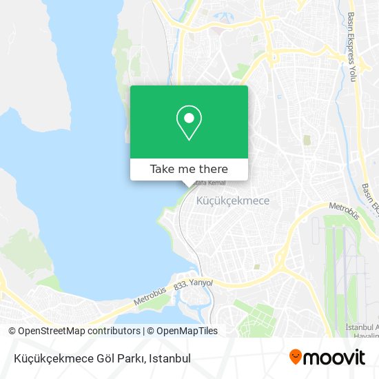 Küçükçekmece Göl Parkı map