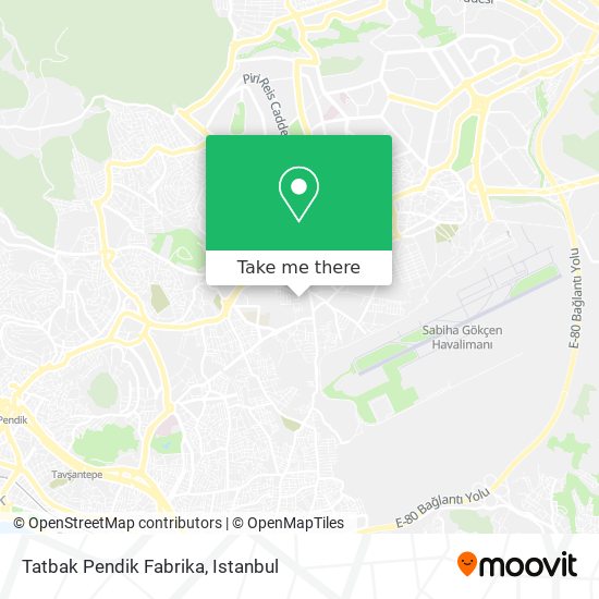 Tatbak Pendik Fabrika map