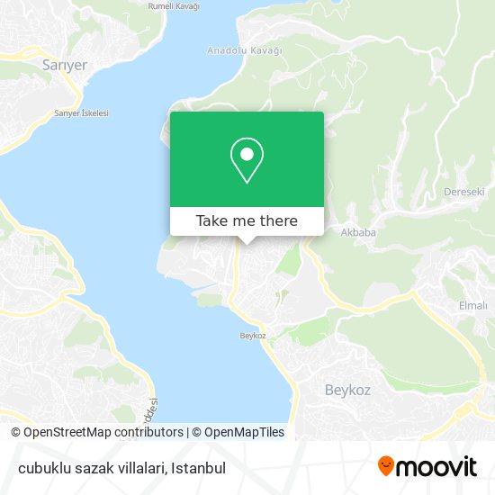 cubuklu sazak villalari map