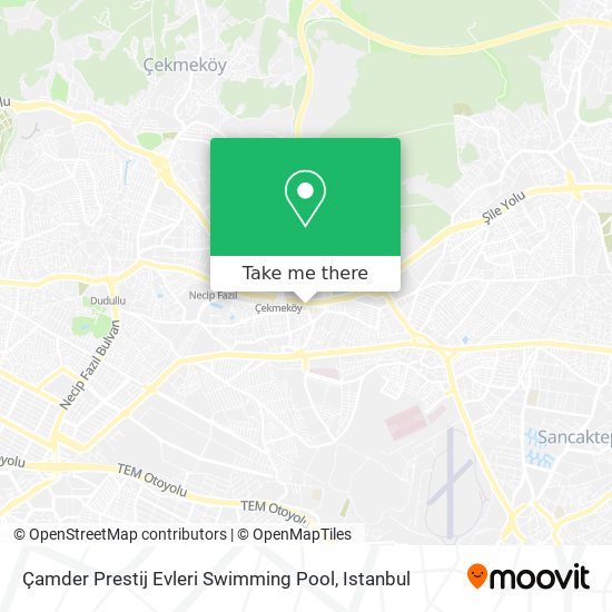 Çamder Prestij Evleri Swimming Pool map