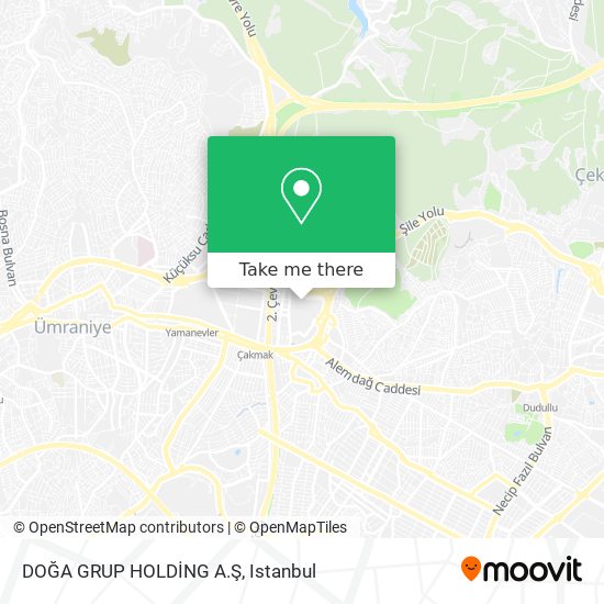 DOĞA GRUP HOLDİNG A.Ş map