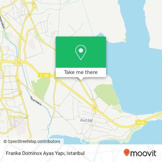 Franke Dominox Ayas Yapı map