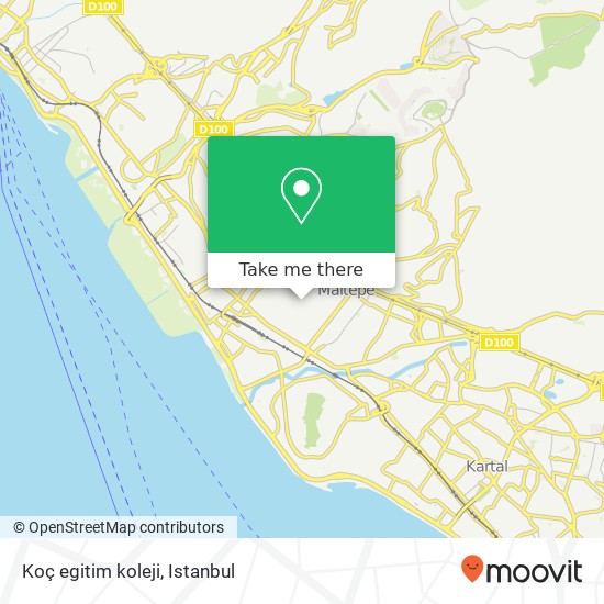 Koç egitim koleji map