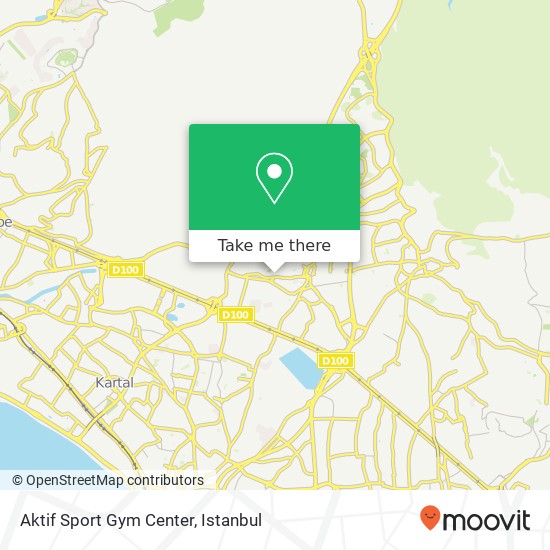 Aktif Sport Gym Center map