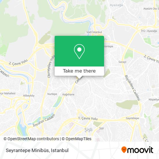 Seyrantepe Minibüs map