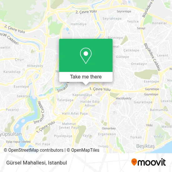 Gürsel Mahallesi map