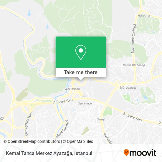 Kemal Tanca Merkez Ayazağa map