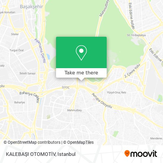 KALEBAŞI OTOMOTİV map