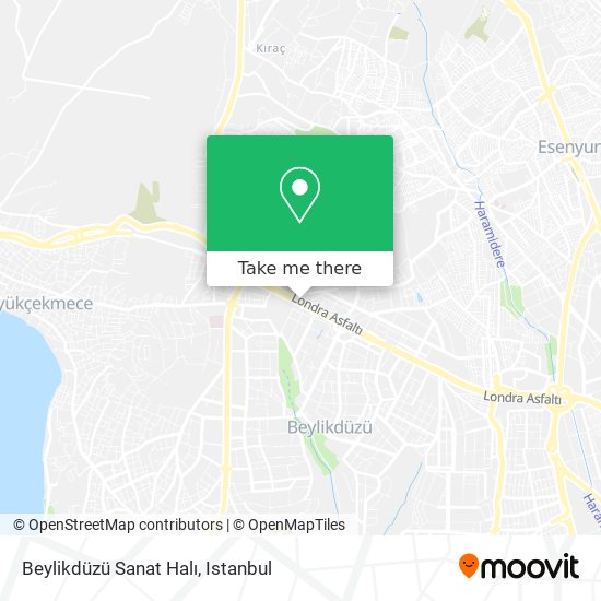 Beylikdüzü Sanat Halı map