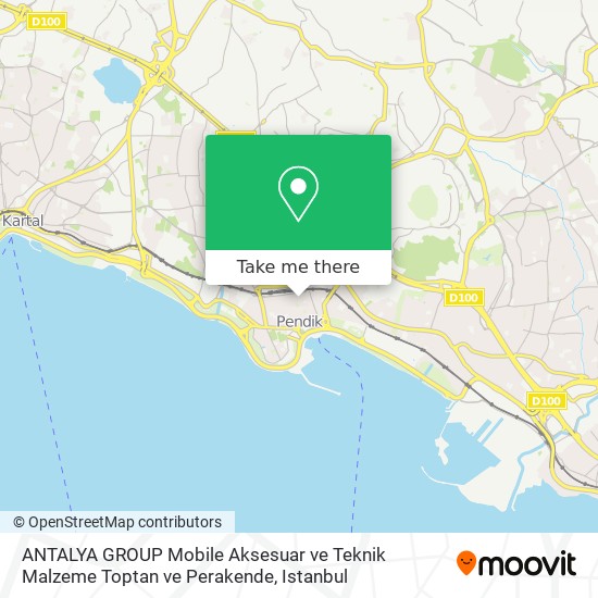 ANTALYA GROUP Mobile Aksesuar ve Teknik Malzeme Toptan ve Perakende map