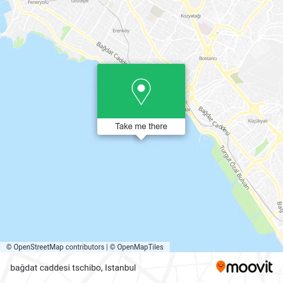 bağdat caddesi tschibo map