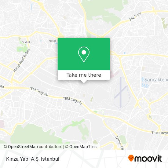 Kinza Yapı A.Ş map