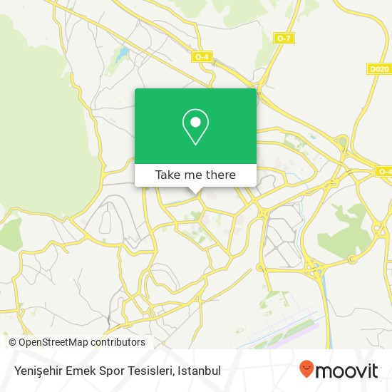 Yenişehir Emek Spor Tesisleri map