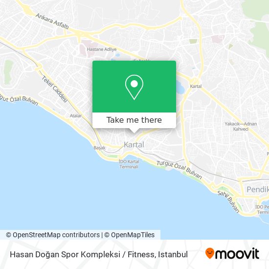 Hasan Doğan Spor Kompleksi / Fitness map