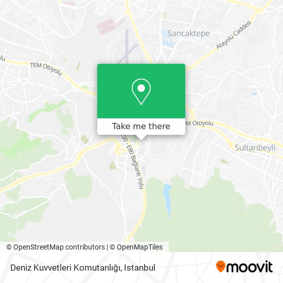 Deniz Kuvvetleri Komutanlığı map
