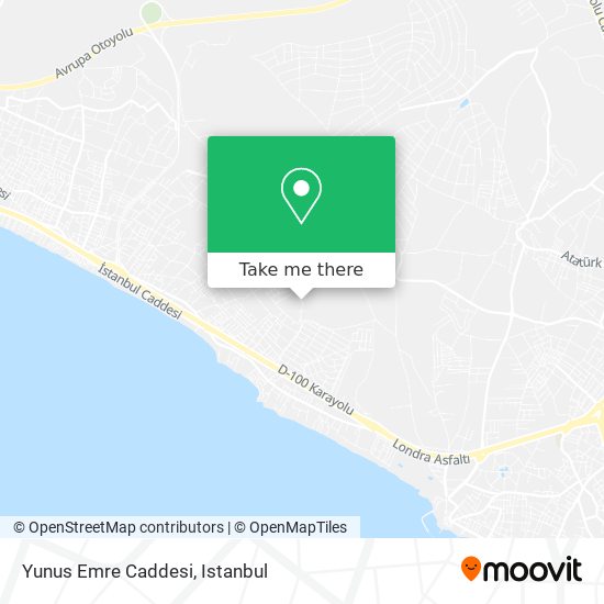 Yunus Emre Caddesi map