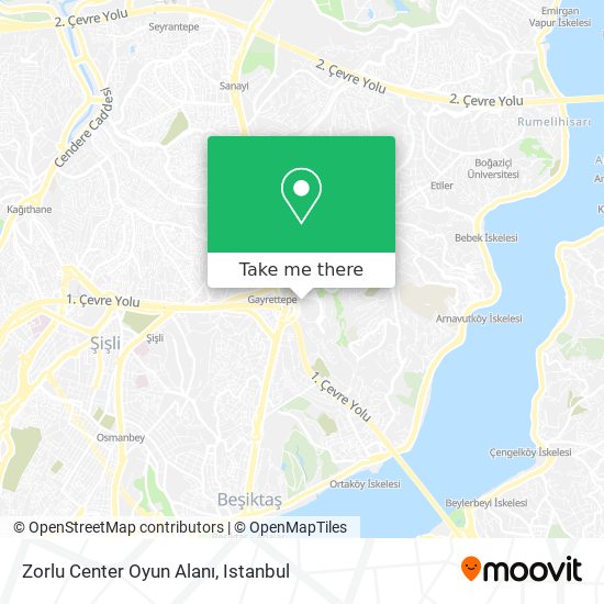 Zorlu Center Oyun Alanı map