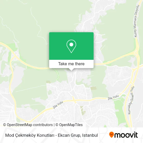 Mod Çekmeköy Konutları - Ekcan Grup map
