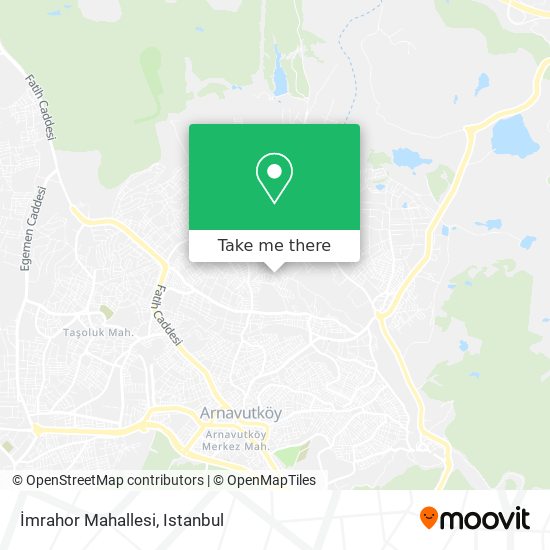İmrahor Mahallesi map