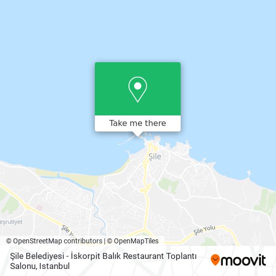 Şile Belediyesi - İskorpit Balık Restaurant Toplantı Salonu map
